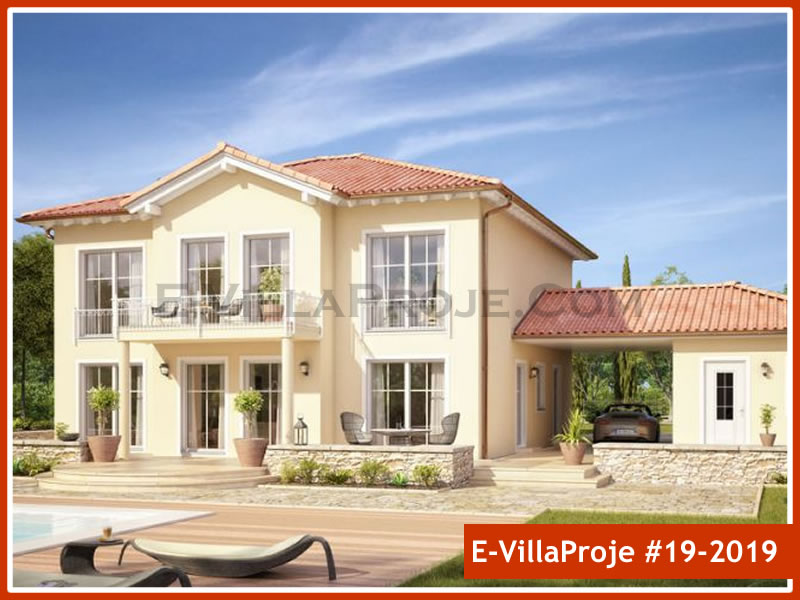 KCE-20428 257 m² hafif çelik ev mimari görselleştirmesi