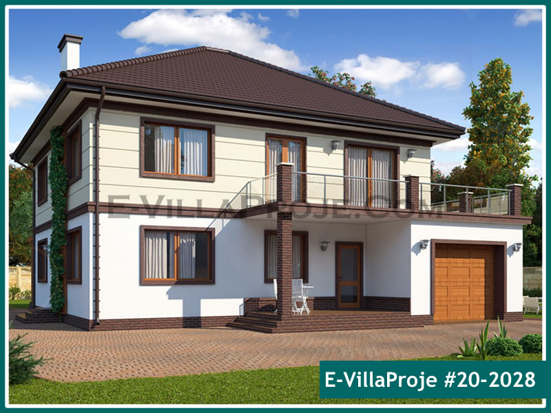 KCE-20.2028 258 m² hafif çelik ev mimari görselleştirmesi
