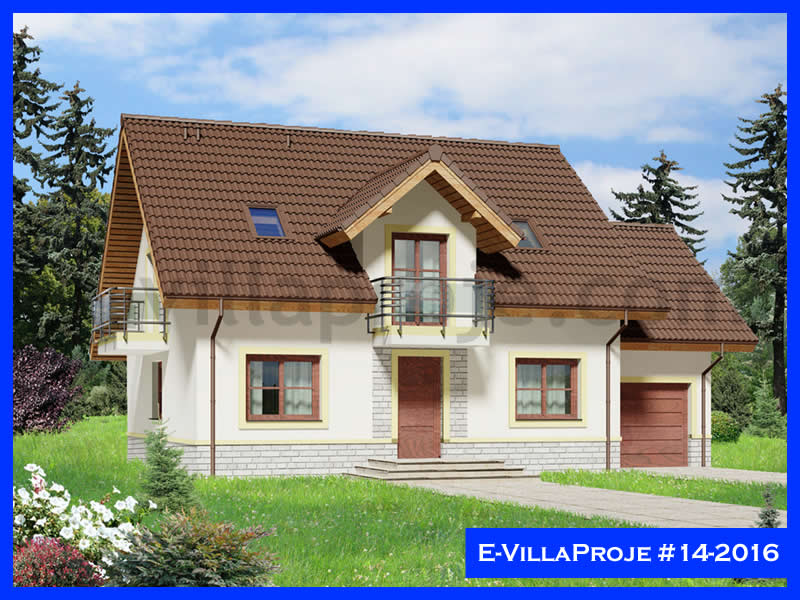 KCE-14.2016 258 m² hafif çelik ev mimari görselleştirmesi