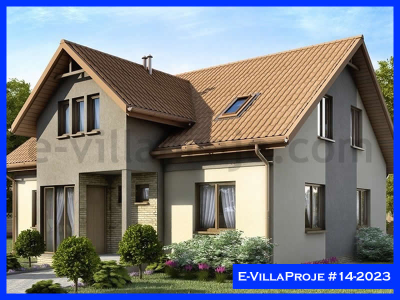 KCE-6166 259 m² hafif çelik ev mimari görselleştirmesi