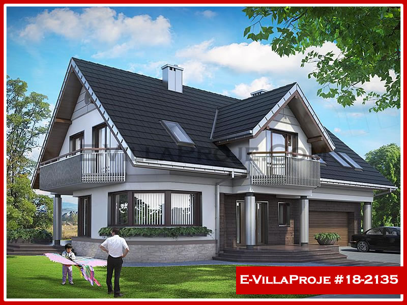 KCE-18.2135 261 m² hafif çelik ev mimari görselleştirmesi