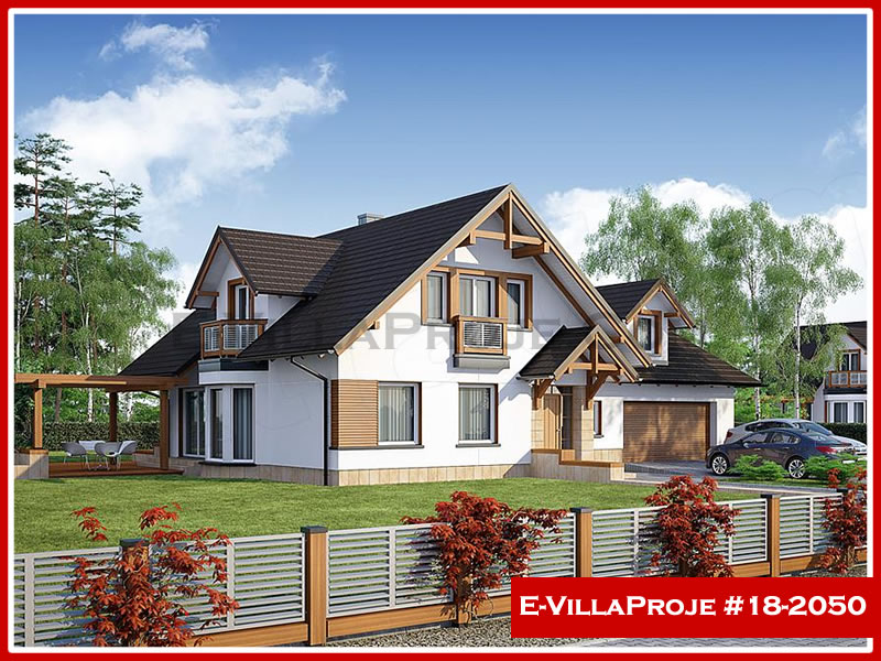 KCE-18.2050 263 m² hafif çelik ev mimari görselleştirmesi