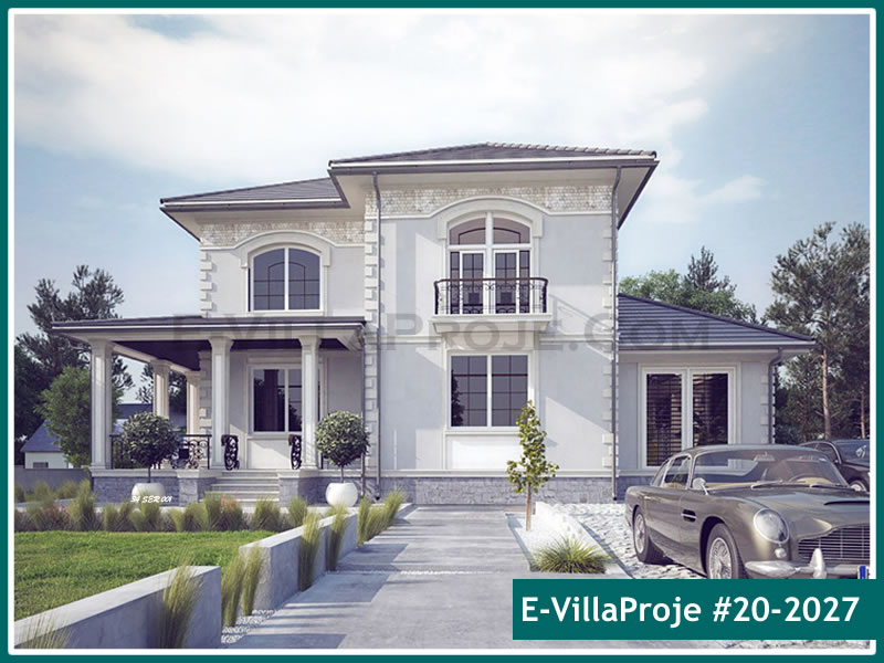 KCE-20.2027 265 m² hafif çelik ev mimari görselleştirmesi