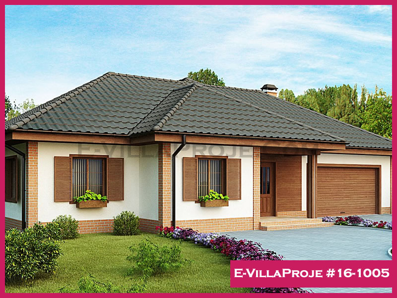 KCE-16.1005 265 m² Kıbrıs hafif çelik ev mimari görselleştirmesi