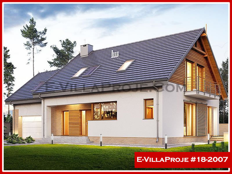 KCE-18.2007 266 m² hafif çelik ev mimari görselleştirmesi
