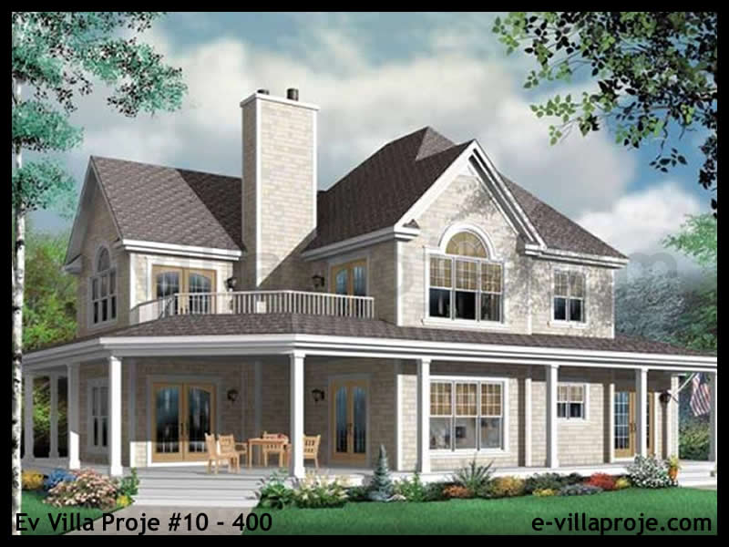KCE-10.400 270 m² hafif çelik ev mimari görselleştirmesi