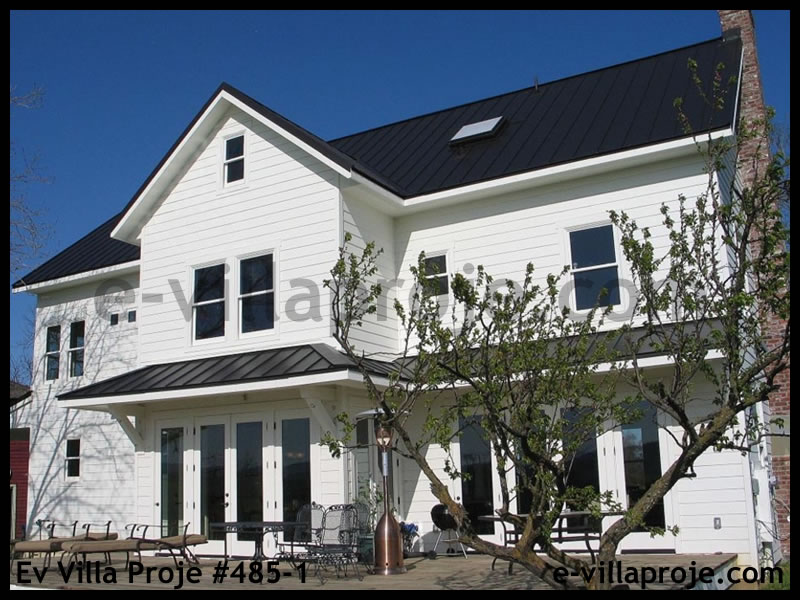 KCE-485.1 272 m² hafif çelik ev mimari görselleştirmesi