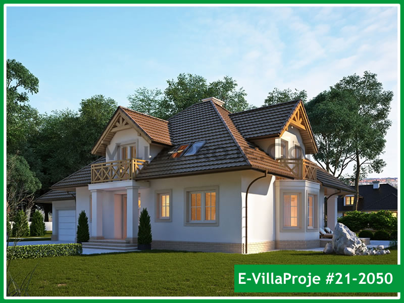 KCE-21.2050 273 m² hafif çelik ev mimari görselleştirmesi