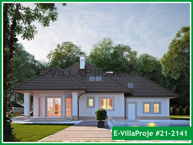 KCE-21.2141 274 m² hafif çelik ev mimari görselleştirmesi