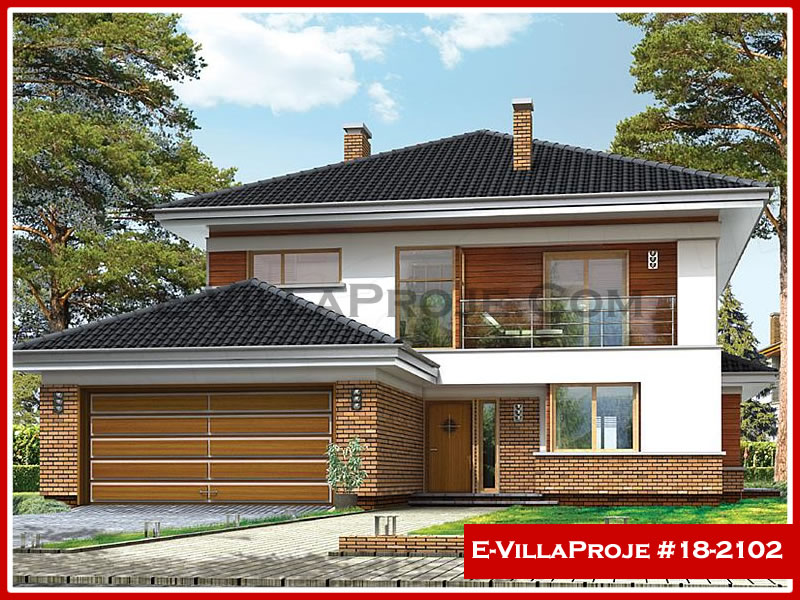 KCE-18.2102 280 m² hafif çelik ev mimari görselleştirmesi