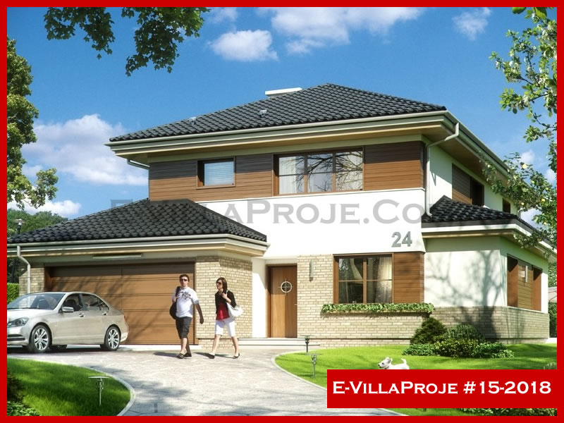 KCE-15.2018 284 m² hafif çelik ev mimari görselleştirmesi