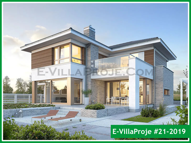 KCE-21.2019 287 m² hafif çelik ev mimari görselleştirmesi