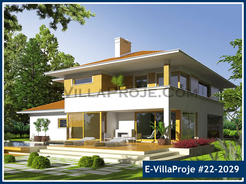 KCE-22.2029 292 m² hafif çelik ev mimari görselleştirmesi