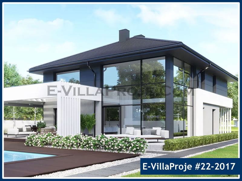 KCE-22.2017 296 m² hafif çelik ev mimari görselleştirmesi