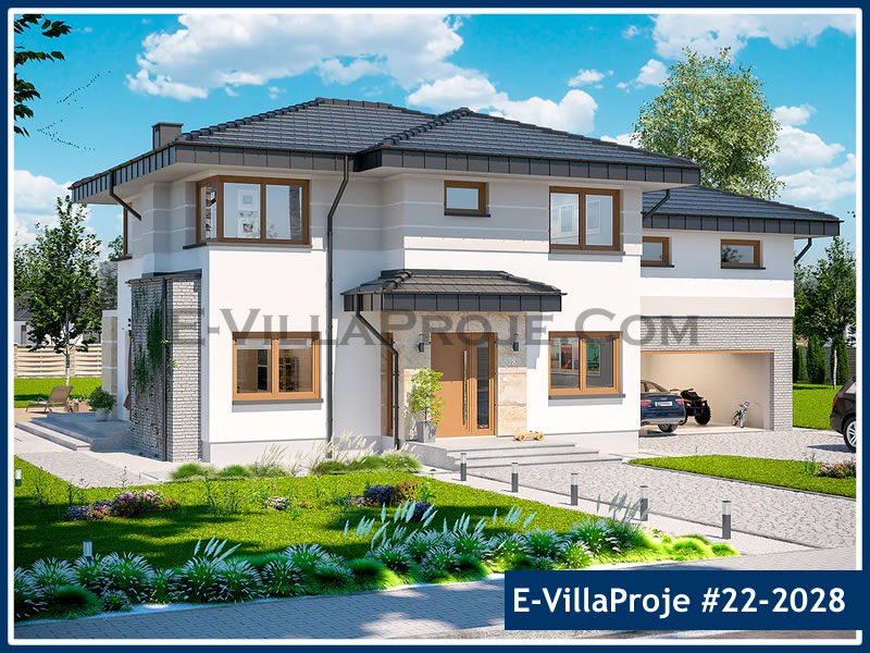 KCE-22.2028 296 m² hafif çelik ev mimari görselleştirmesi