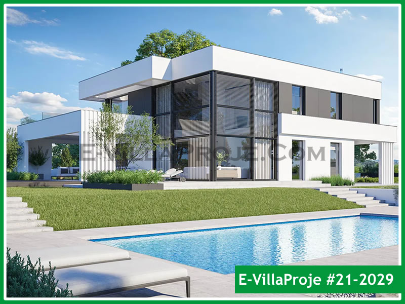 KCE-21.2029 298 m² hafif çelik ev mimari görselleştirmesi