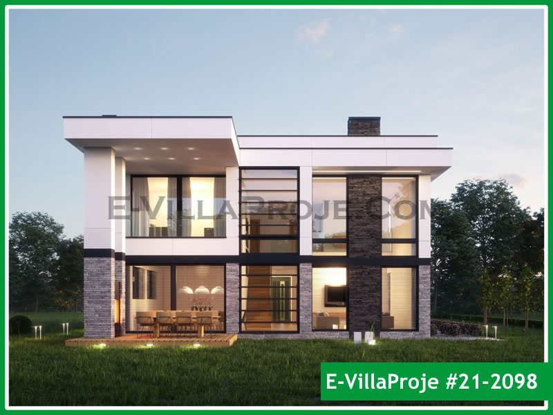 KCE-21.2098 299 m² hafif çelik ev mimari görselleştirmesi
