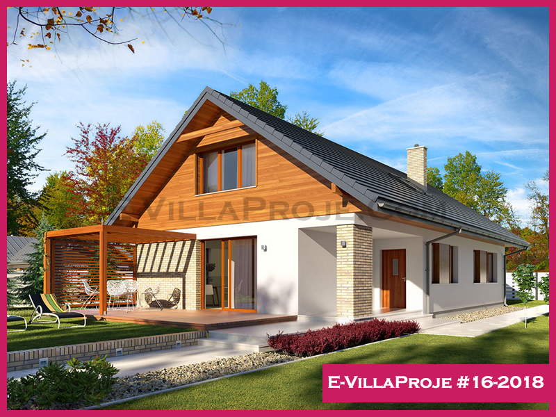 KCE-16.2018 300 m² hafif çelik ev mimari görselleştirmesi