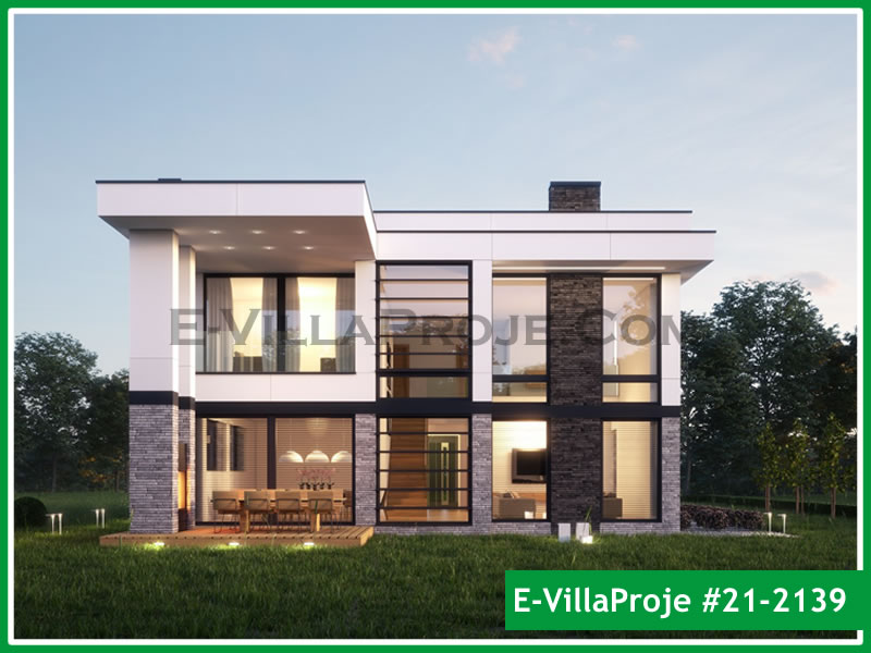 KCE-21.2139 300 m² hafif çelik ev mimari görselleştirmesi