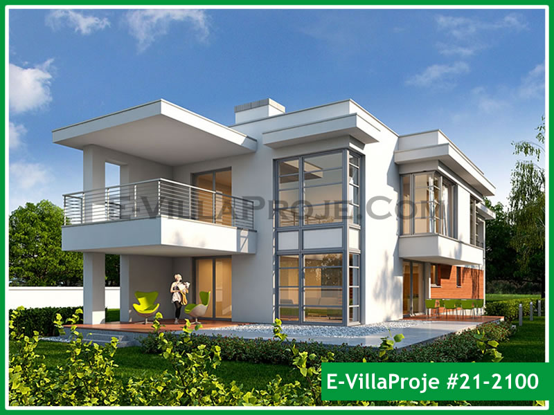 KCE-21.2100 304 m² hafif çelik ev mimari görselleştirmesi