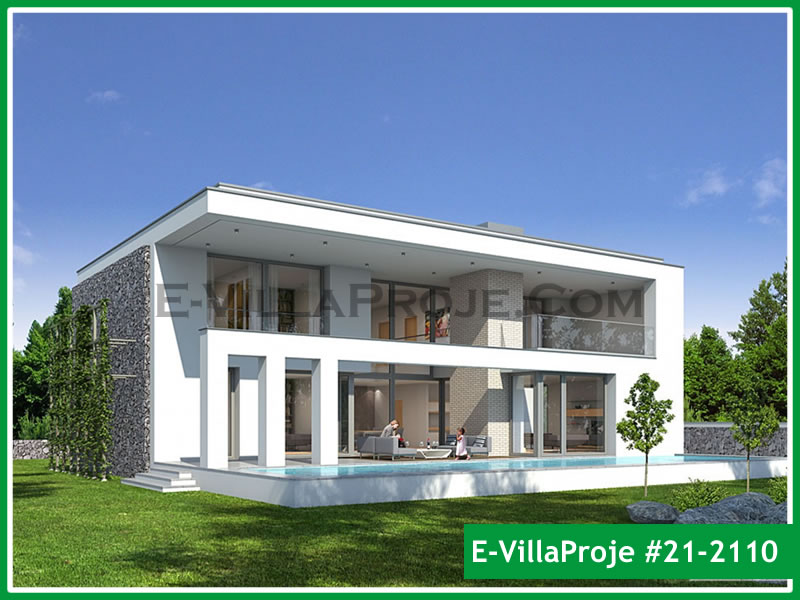 KCE-21.2110 310 m² hafif çelik ev mimari görselleştirmesi