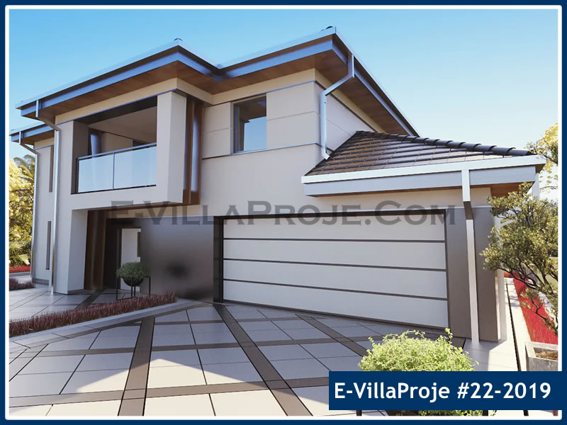 KCE-22.2019 311 m² Kıbrıs hafif çelik ev mimari görselleştirmesi