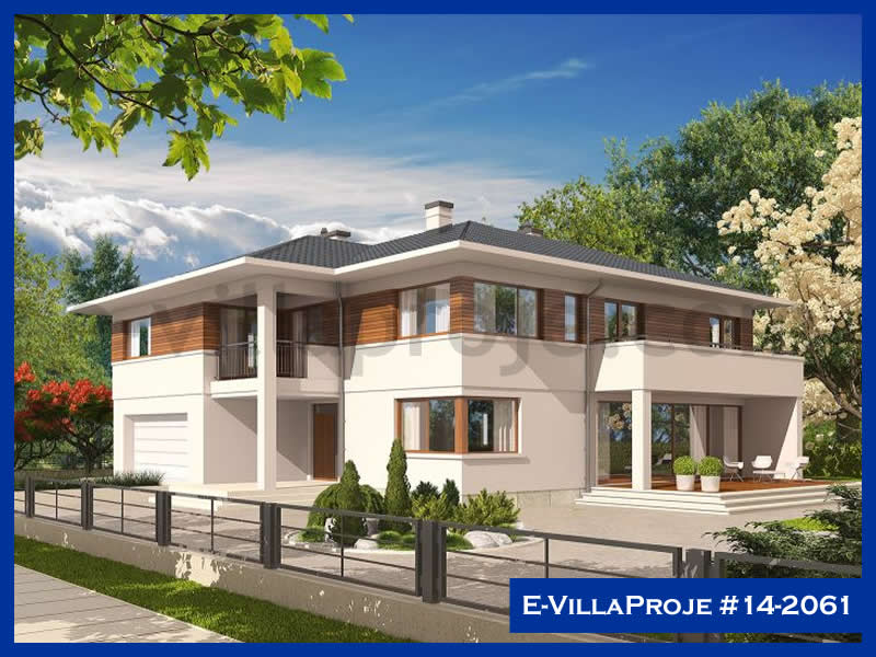 KCE-14.2061 313 m² hafif çelik ev mimari görselleştirmesi