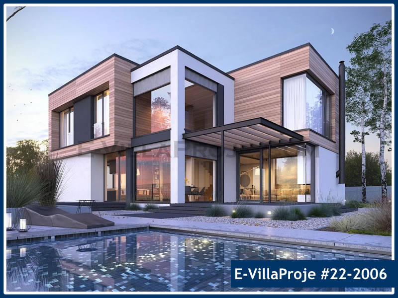 KCE-22.2006 317 m² hafif çelik ev mimari görselleştirmesi