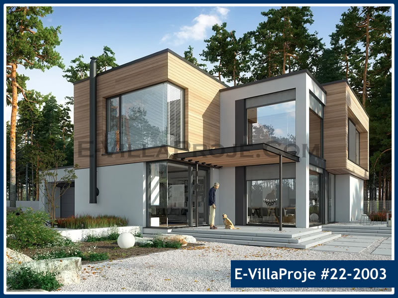 KCE-22.2003 318 m² hafif çelik ev mimari görselleştirmesi
