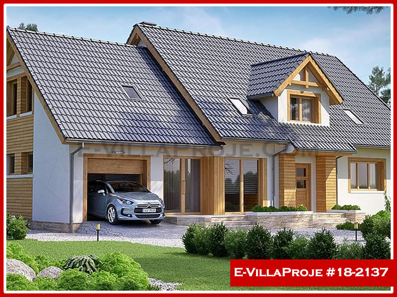 KCE-18.2137 319 m² hafif çelik ev mimari görselleştirmesi