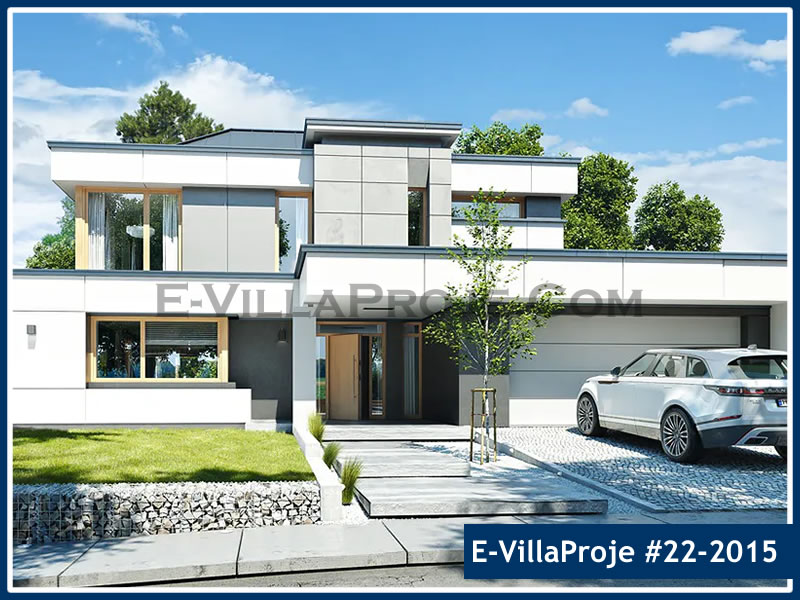 KCE-22.2015 326 m² Kıbrıs hafif çelik ev mimari görselleştirmesi