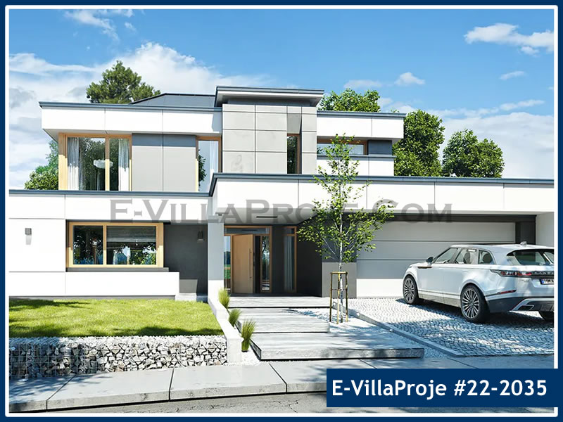 KCE-22.2035 326 m² Kıbrıs hafif çelik ev mimari görselleştirmesi