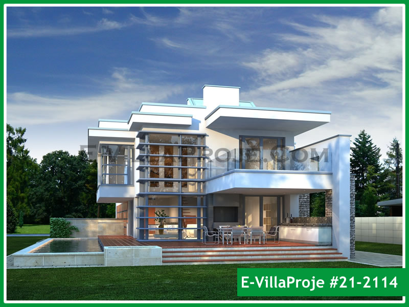 KCE-21.2114 328 m² hafif çelik ev mimari görselleştirmesi