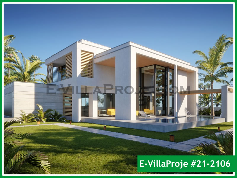 KCE-21.2106 329 m² hafif çelik ev mimari görselleştirmesi
