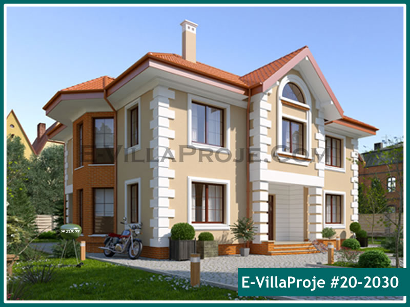 KCE-20.2030 335 m² hafif çelik ev mimari görselleştirmesi