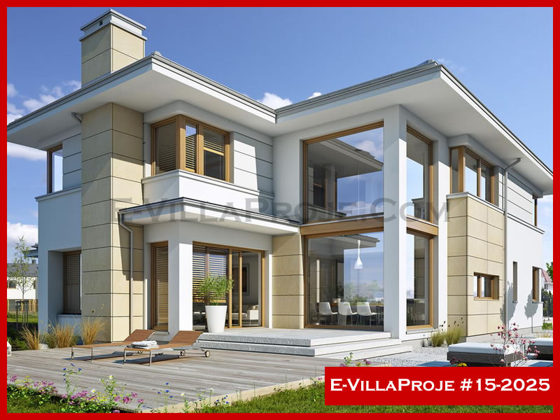 KCE-15.2025 336 m² hafif çelik ev mimari görselleştirmesi