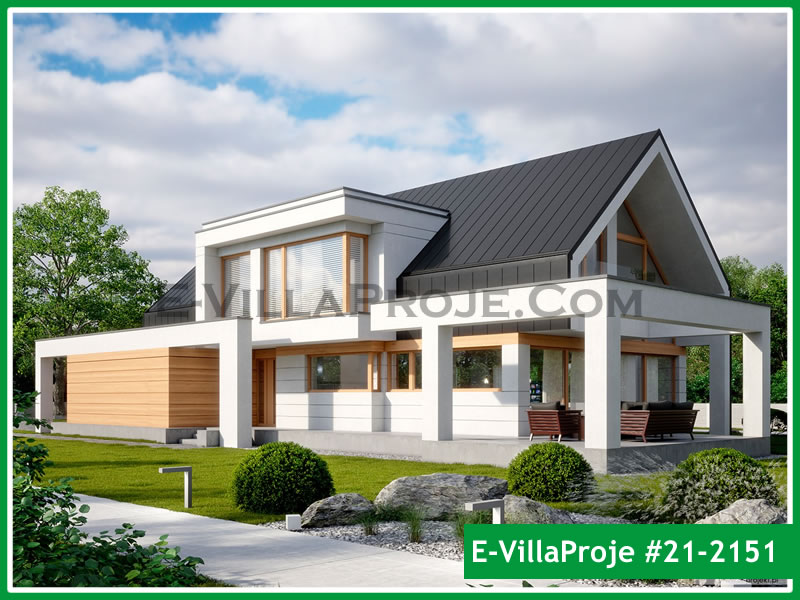 KCE-21.2151 343 m² Kıbrıs hafif çelik ev mimari görselleştirmesi