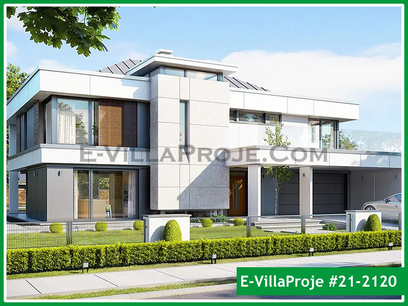 KCE-21.2120 355 m² hafif çelik ev mimari görselleştirmesi