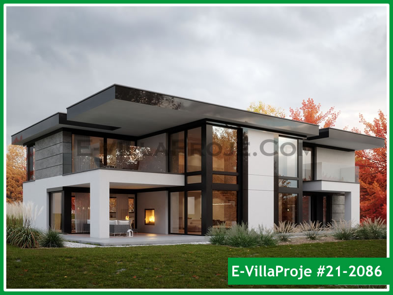 KCE-21.2086 367 m² hafif çelik ev mimari görselleştirmesi