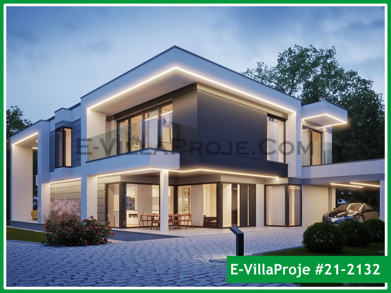 KCE-21.2132 376 m² hafif çelik ev mimari görselleştirmesi