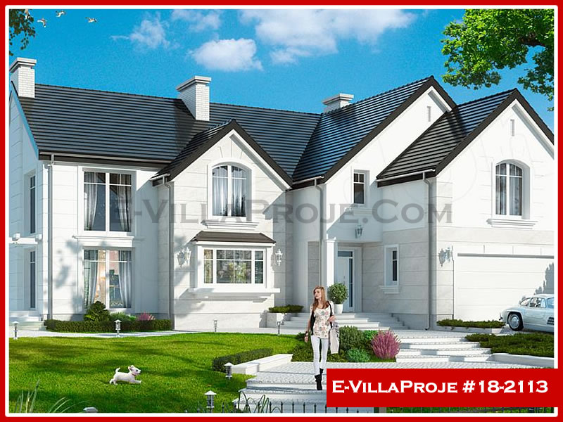 KCE-17904 388 m² hafif çelik ev mimari görselleştirmesi