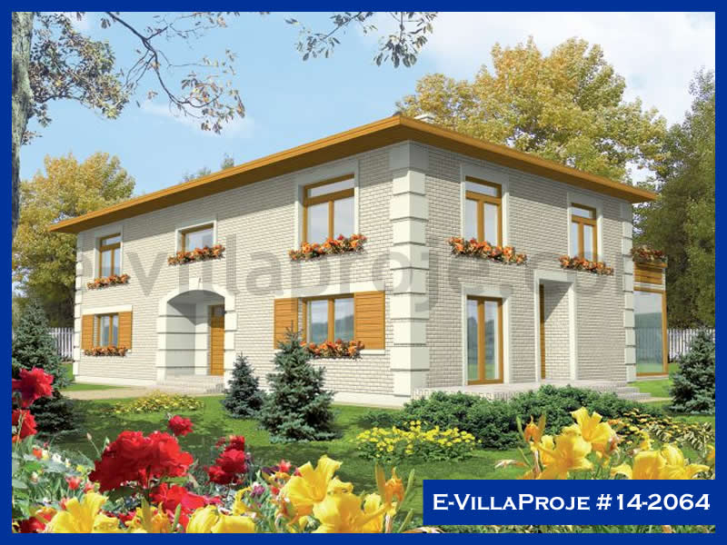 KCE-14.2064 390 m² hafif çelik ev mimari görselleştirmesi