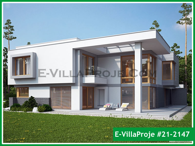 KCE-21.2147 393 m² Kıbrıs hafif çelik ev mimari görselleştirmesi