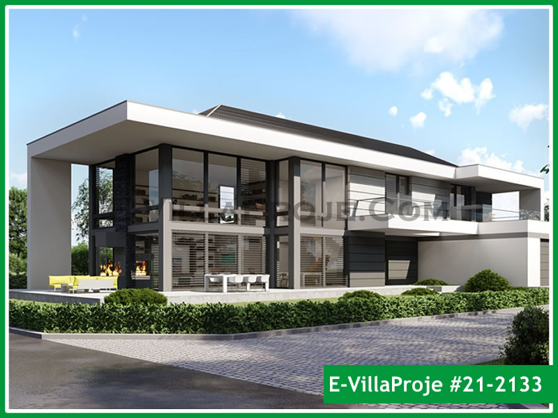 KCE-21.2133 401 m² hafif çelik ev mimari görselleştirmesi