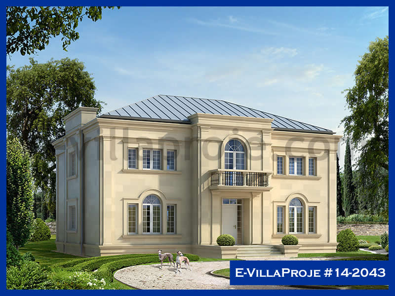 KCE-14.2043 414 m² hafif çelik ev mimari görselleştirmesi