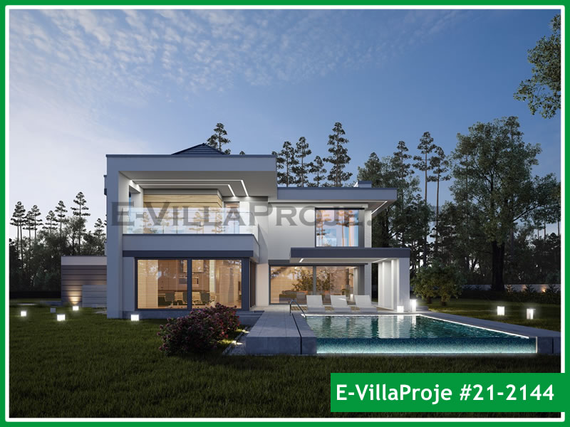 KCE-21.2144 415 m² hafif çelik ev mimari görselleştirmesi