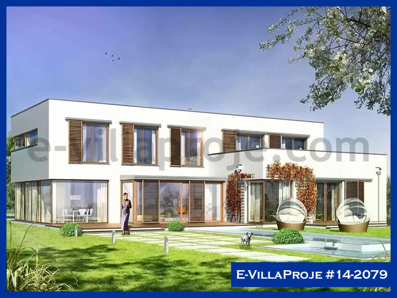 KCE-14.2079 436 m² hafif çelik ev mimari görselleştirmesi