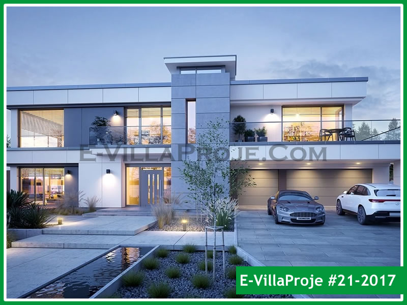 KCE-21.2017 440 m² hafif çelik ev mimari görselleştirmesi