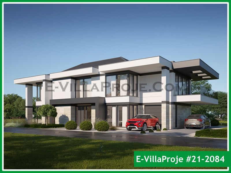 KCE-21.2084 457 m² hafif çelik ev mimari görselleştirmesi