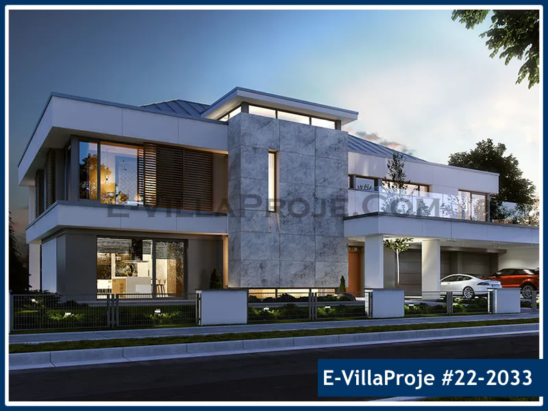 KCE-22.2033 481 m² Kıbrıs hafif çelik ev mimari görselleştirmesi